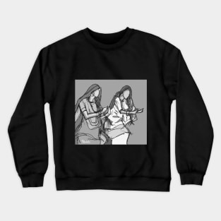 Punjabi dancers 1 Crewneck Sweatshirt